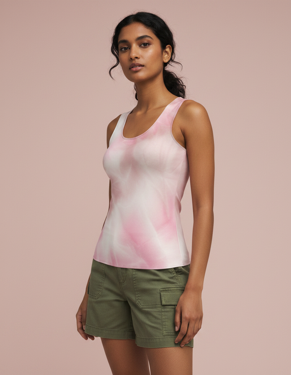 Tank Top in Tea Rose Frost