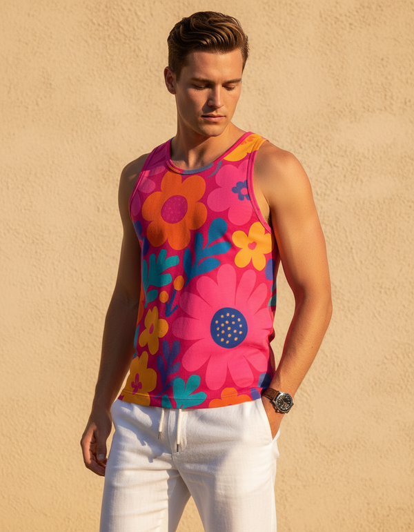 Men's Petal tank tops