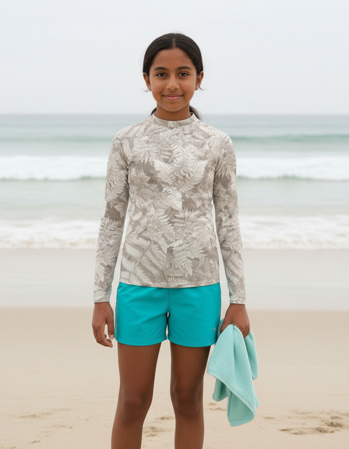 Green youth rashguards — Dripper