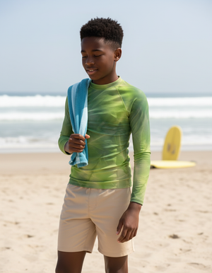 Acacia Frost Youth Rash Guard Youth Rash Guard — Dripper