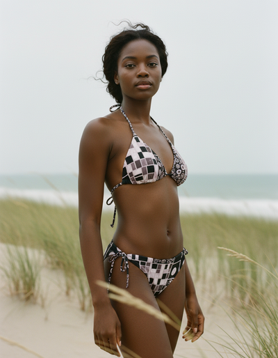 Burnished Lilac Aureate string bikini