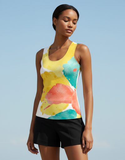 Women's Aqua Tank Top tank top