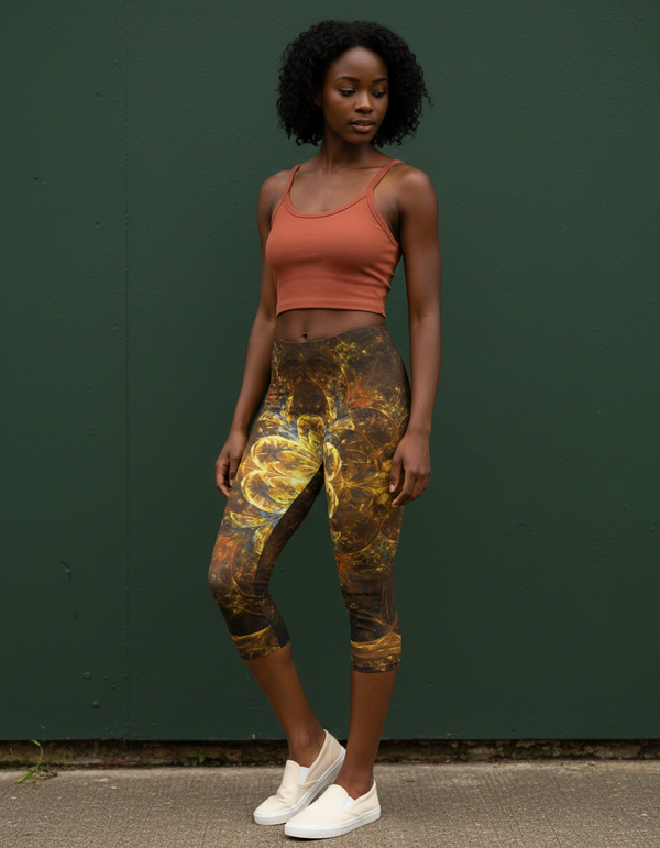 Rhea Capri Leggings bikini — Dripper