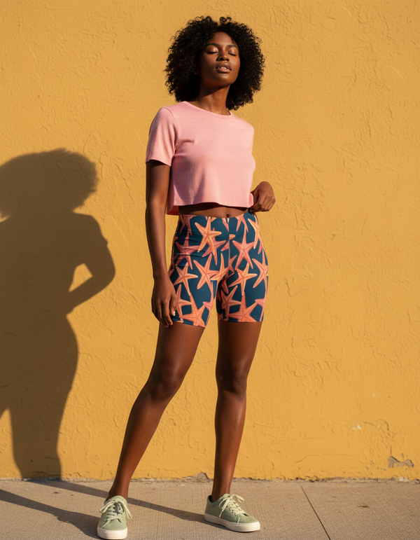 Women's Short Shorts in Tidepool