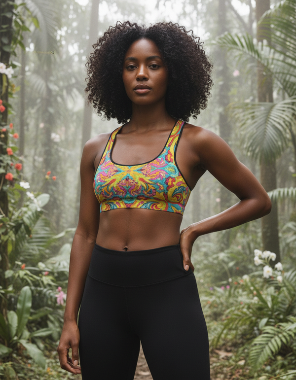 Suzani Collection classic sports bras