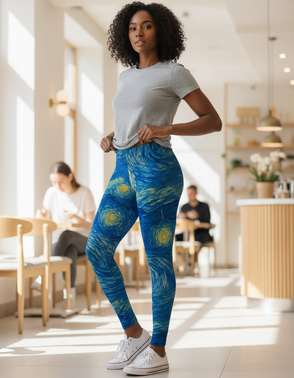 Celestial Leggings Women's Leggings — Dripper