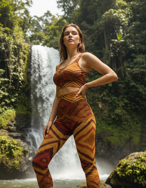 Chaska Capri Yoga Leggings bikini — Dripper