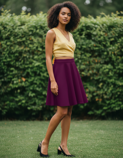 Blackberry Skater Skirt skater skirt