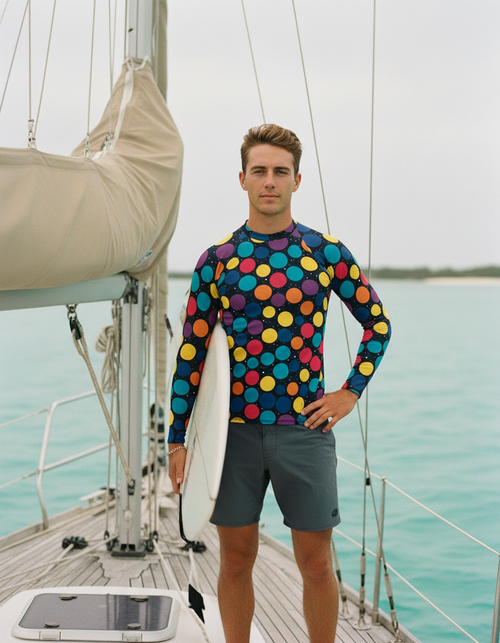 Hue Rash Guard Men's Rashguard — Dripper