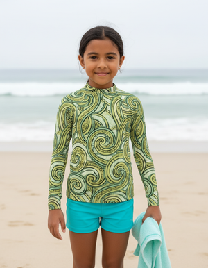 Sycamore Spectrum Kids Rash Guard Kids Rash Guard — Dripper
