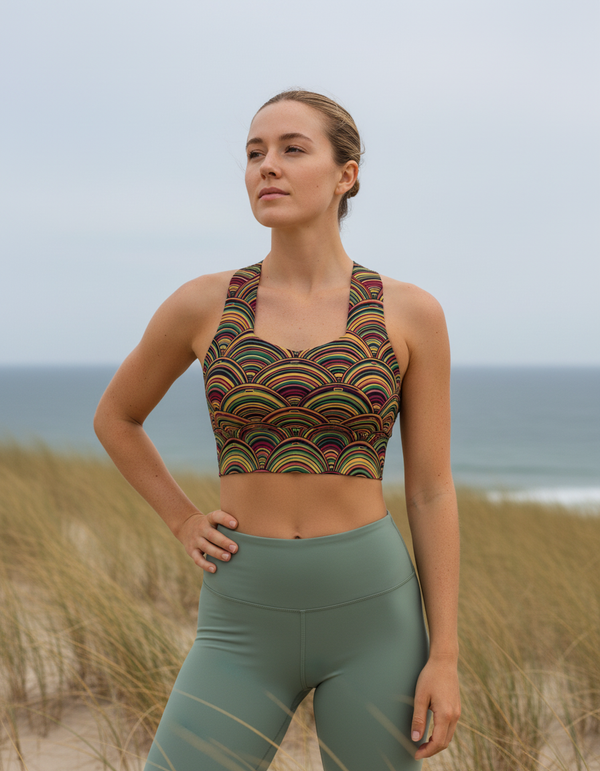 Japanese Collection longline sports bras