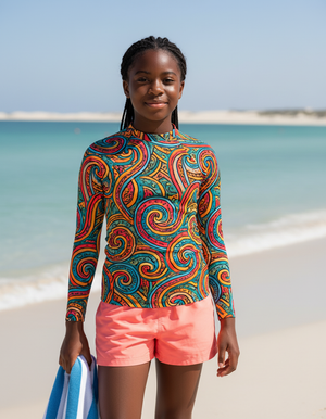 Spectrum Youth Rash Guard bikini — Dripper