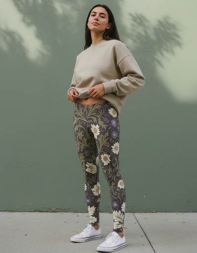 Angora Acanthus Leggings leggings