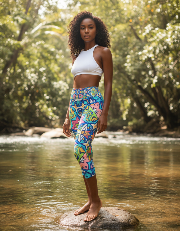 Prism Capri Yoga Leggings bikini — Dripper