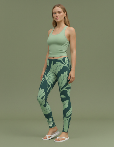 Jelly Mint Lush Leggings leggings