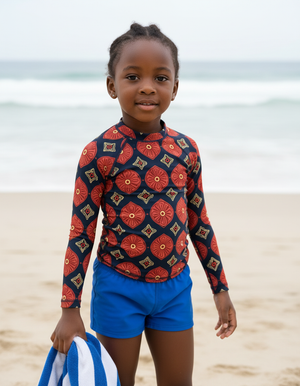 Kids Lava Falls Yuki kids rashguards