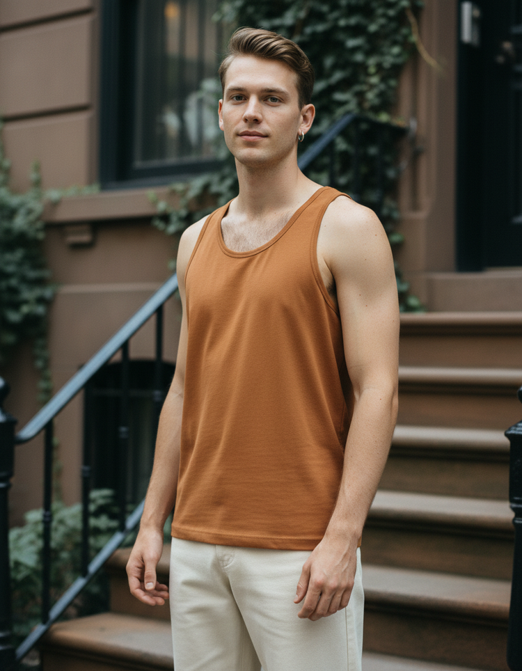 Copper Tank Top Men's Tank Top — Dripper