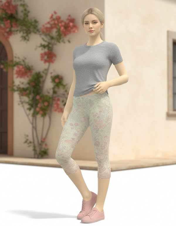 Meadow Leggings Capri Leggings — Dripper