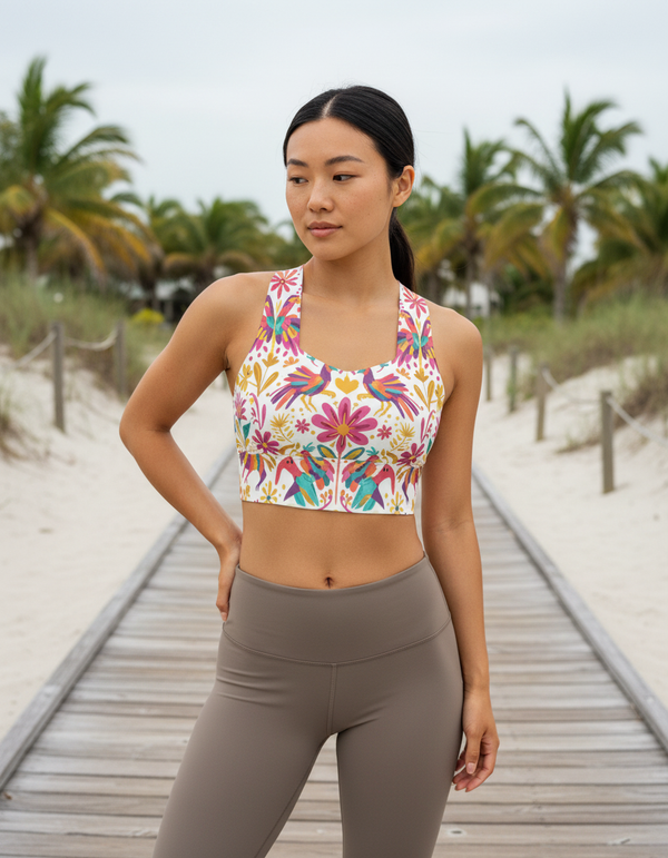 Zocalo longline sports bras