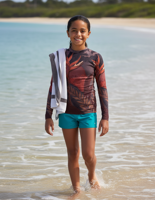Youth Gauguin Tahiti Rash Guard