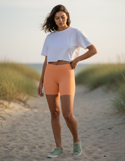 Atomic Tangerine Short Shorts short shorts