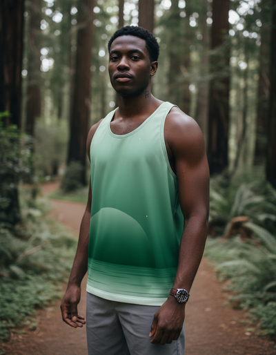 Men's Runway Emerald Ember Tank Top tank top