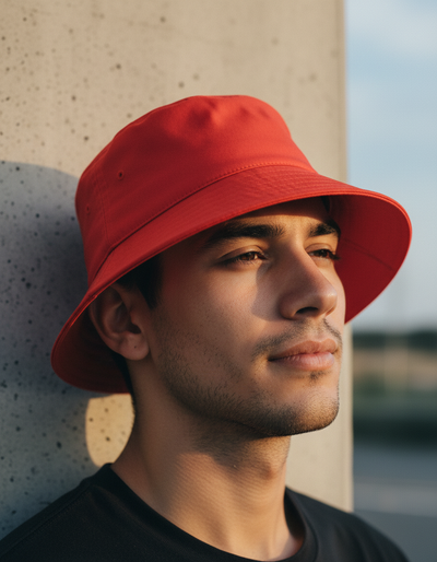 Ferrari Red Bucket Hat bucket hat