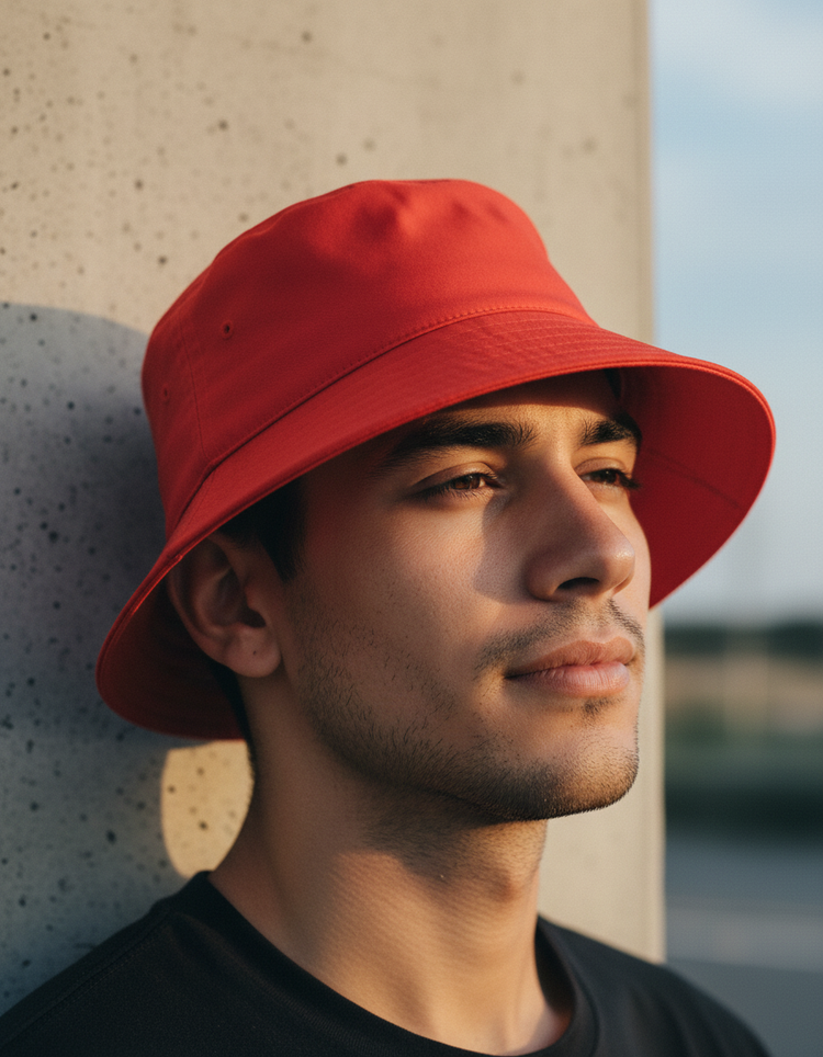Ferrari Red Bucket Hat Bucket Hat — Dripper