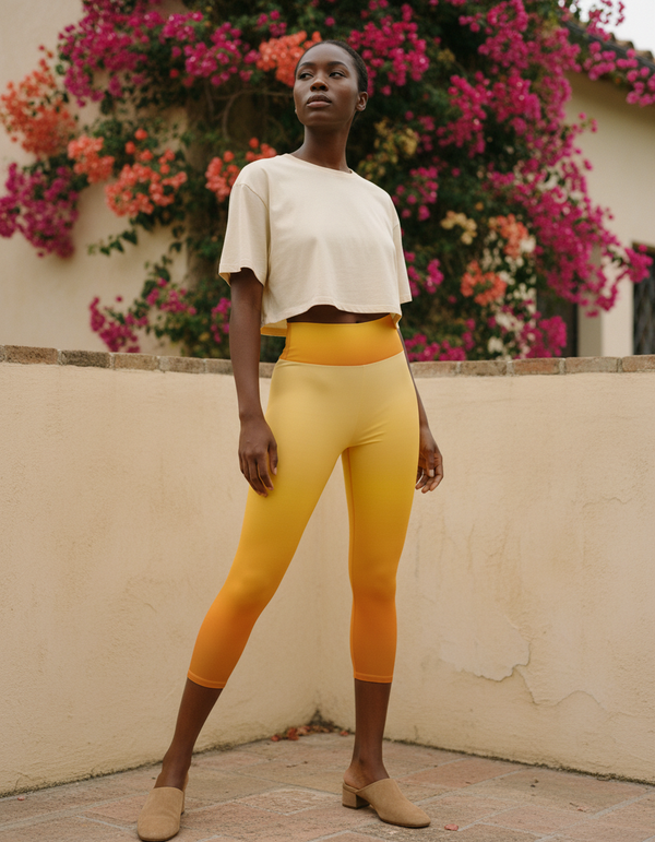 Leggings in Yellow Celestia