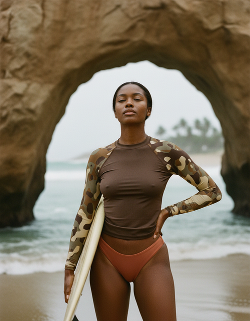 Horizon Rash Guard Women's Rashguard — Dripper