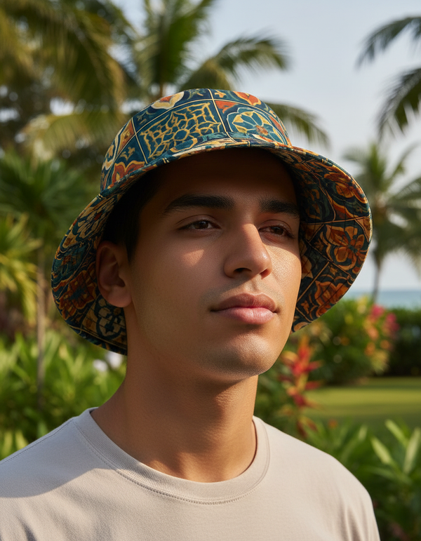 Zellige Bucket Hat bikini — Dripper