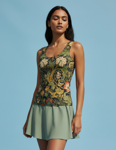 Women's Chrysanthemum Tank Top tank top