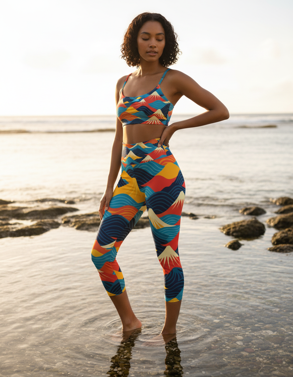 Eden Capri Yoga Leggings bikini — Dripper
