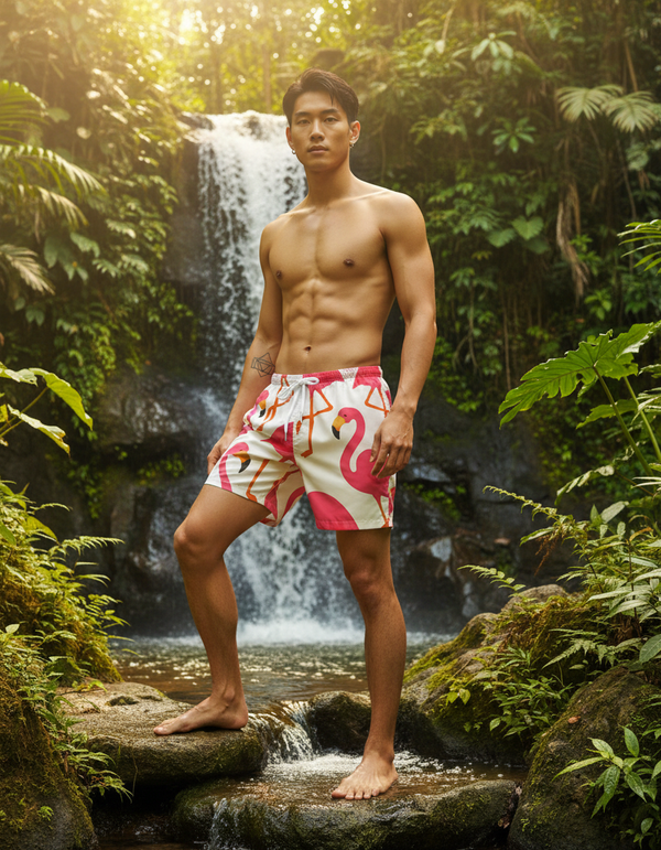 Serene Elysium Swim Trunks