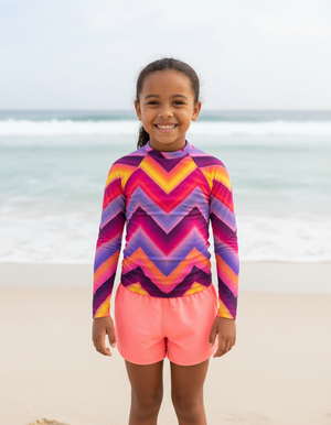 Pulse Rash Guard Kids Rash Guard — Dripper