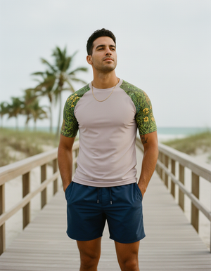 Radiance Rash Guard Men's Rashguard — Dripper