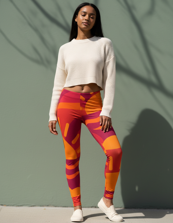 Dusk full-length leggings