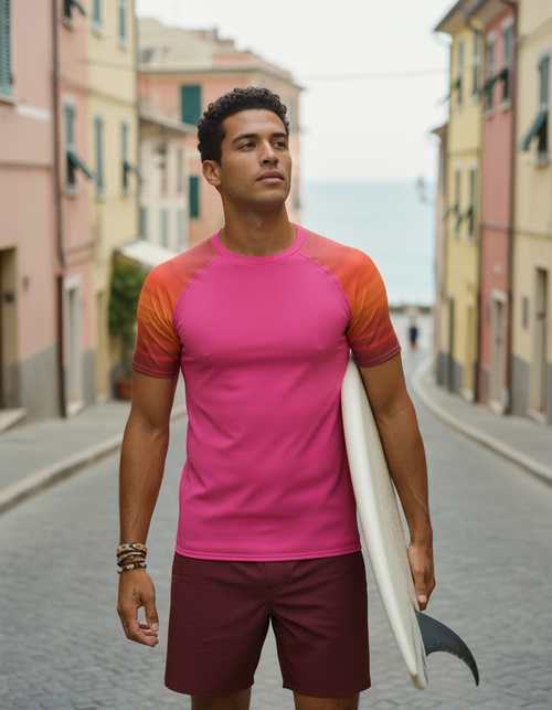 Solstice Rash Guard Men's Rashguard — Dripper