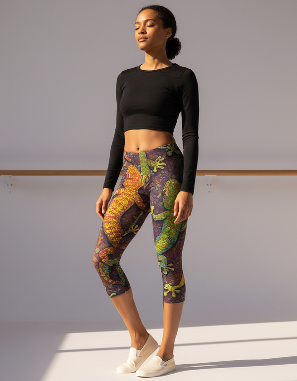 Whisper Capri Leggings bikini — Dripper