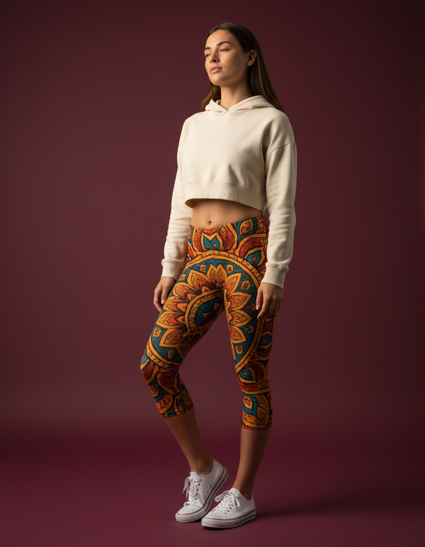 Zenith capri leggings