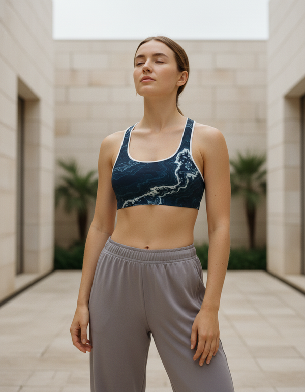 Aura Longline Sports Bra Classic longline sports bras