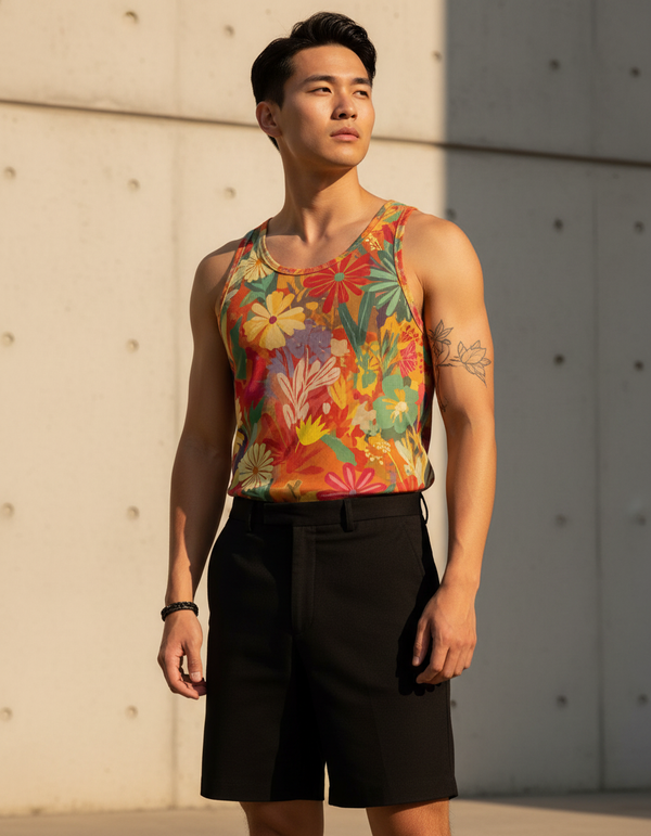 Men's Blossom tank tops