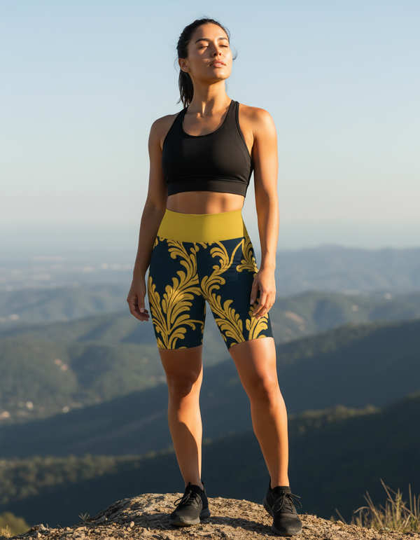 Verdant Yoga Shorts bikini — Dripper