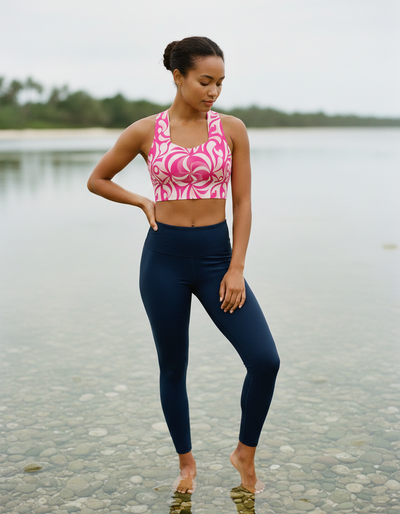 Chroma Longline Sports Bra longline sports bra