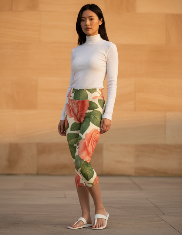 Bouquet Capri Leggings bikini — Dripper