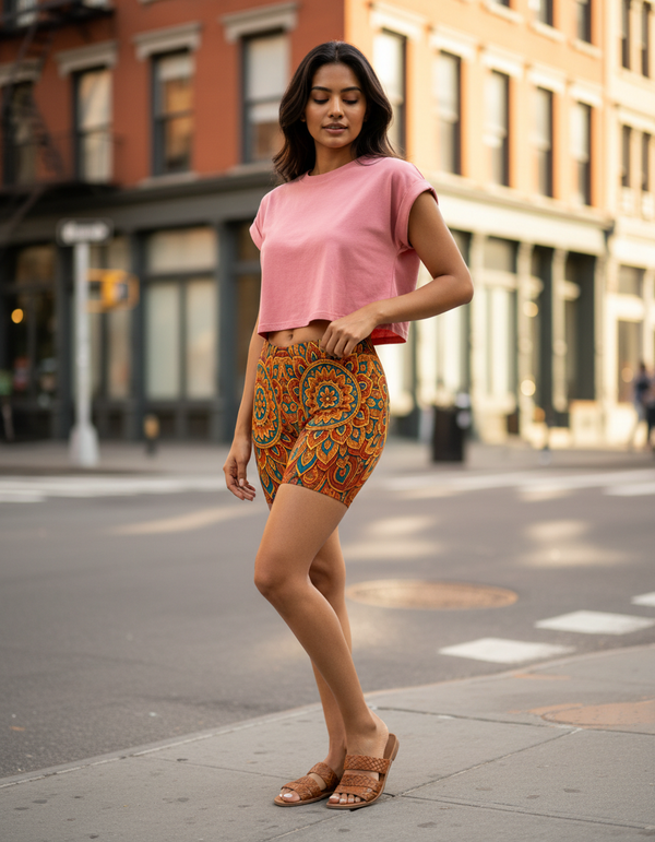 Mandala Collection women's short shorts