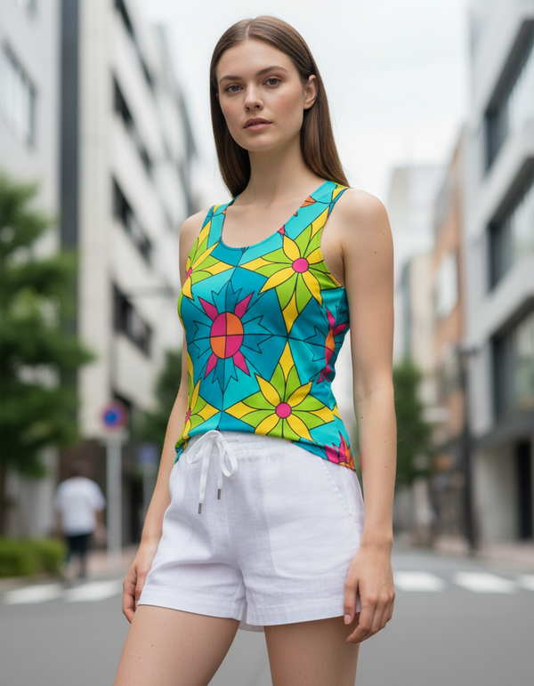 Women's Kaleido women's tank tops