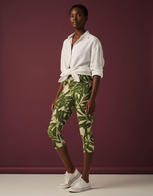 Serenity Capri Leggings Capri Leggings — Dripper