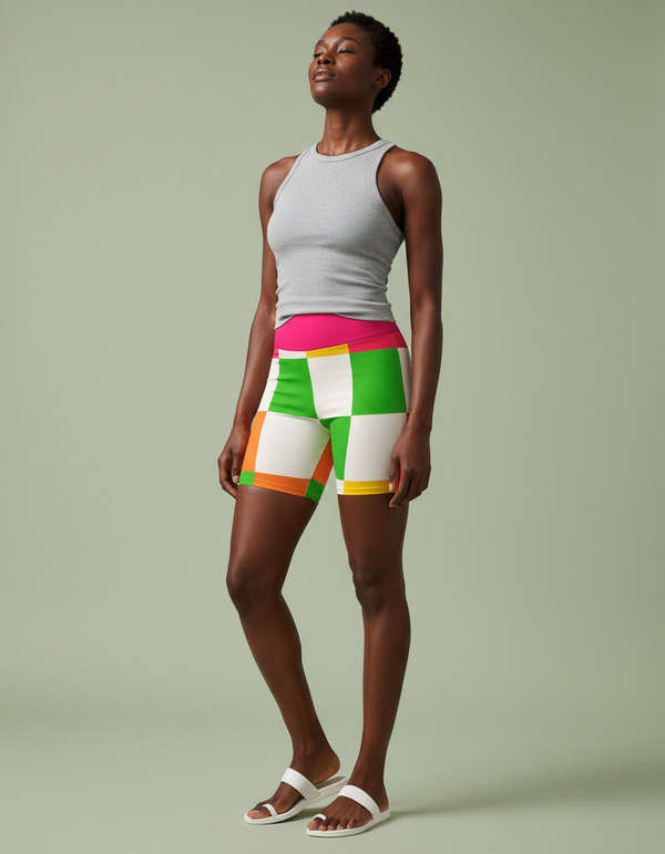 Pixel Yoga Shorts bikini — Dripper
