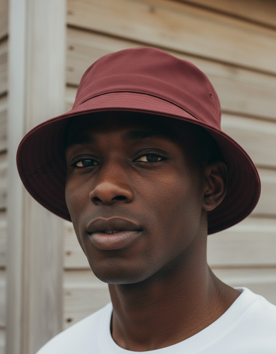 Maroon Bucket Hat bucket hat